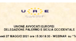Convegno UAE del 27 maggio 2021 «La green economy al vaglio dell’avvocatura: la sfida del recovery plan»
